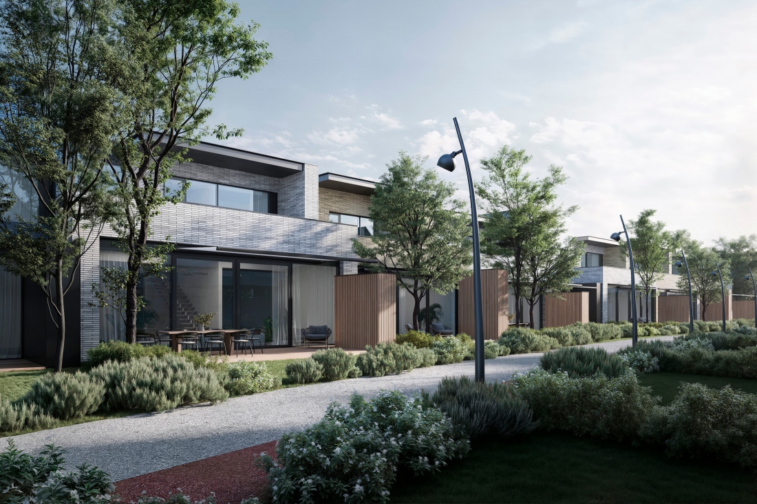 МЫС ТАУНХАУСЫ ТИП 2 - 198 м²